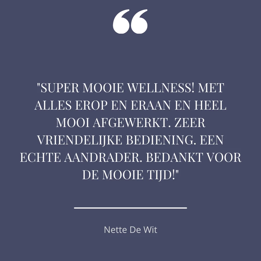 Wellness Berlare 78